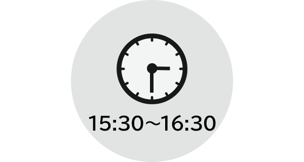 15:30〜16:30